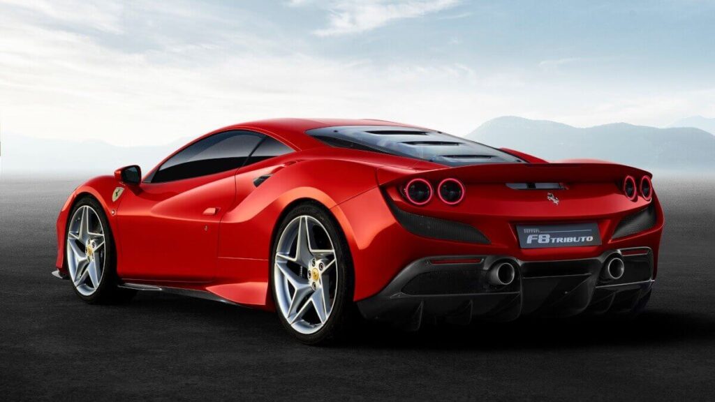 Financement d'une Ferrari F8